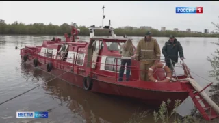 Омские огнеборцы отмечают юбилей