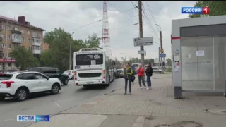 В Омске отменили остановку общественного транспорта у «СибАДИ»