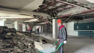 В Омске начали разбирать СКК имени Виктора Блинова