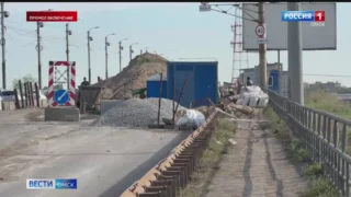 Омские нефтяники и левобережье утром встали в пробку на подъезде к мосту у телецентра