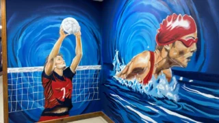 В Омске в спортивном комплексе «Юность» преобразили фойе