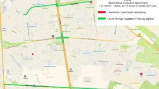 В Омске приостановят движение транспорта по проспекту Менделеева