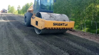 В Омской области начался ремонт региональной автодороги
