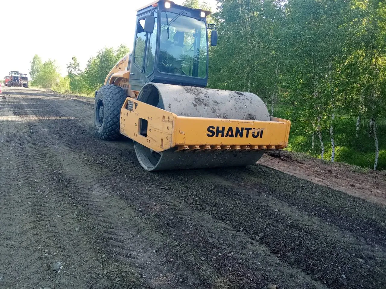 В Омской области начался ремонт региональной автодороги