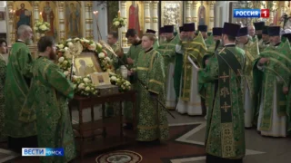 Часть мощей Матроны Московской привезли в Успенский кафедральный собор
