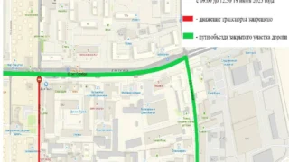 В Омске временно перекроют улицу 20 Линия