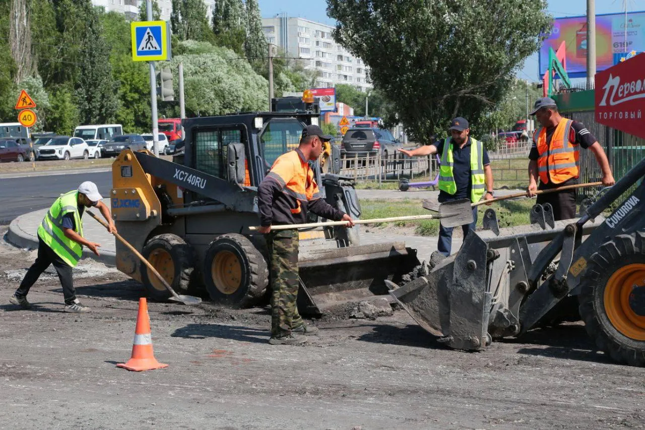 В Омске продолжается ремонт дорог