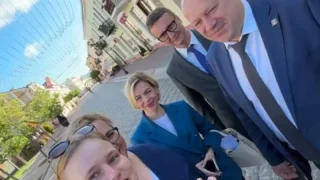 Неожиданная встреча с мэром Омска Сергеем Шелестом