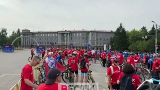 На Соборной площади проходит «ВелоОмск»