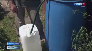 Третий день без воды остаются жители села Красноярка