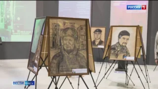 В Омске сегодня откроется выставка портретов участников СВО