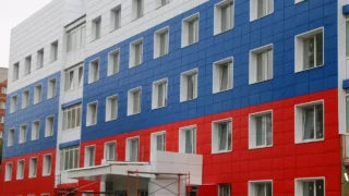 В Омске стройка госпиталя для ветеранов идёт с опережением графика