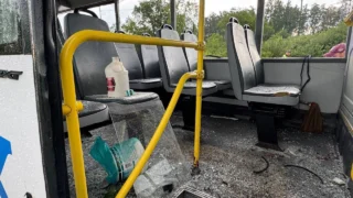 В Омской области грузовик столкнулся с пассажирским автобусом
