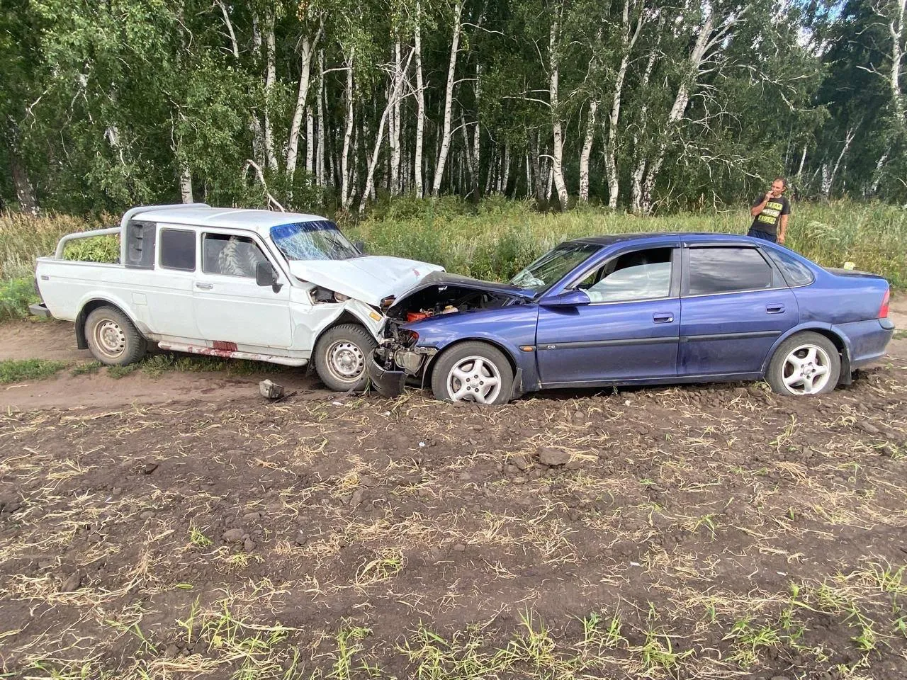 В Полтавском районе Омской области в ДТП погибла женщина