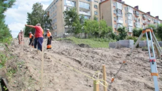  В Омске стартовало благоустройство пляжа «Центральный-2»
