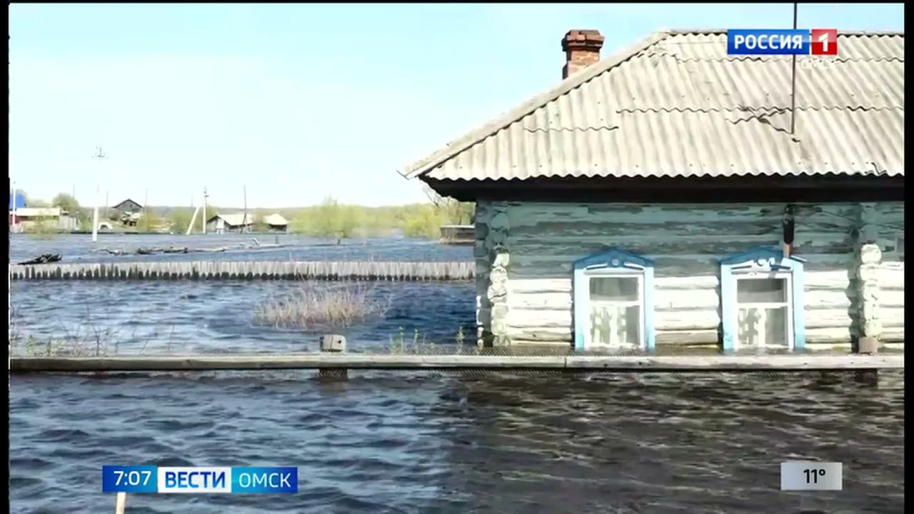 Суд подтвердил право жительницы Омской области на компенсацию за жильё, разрушенное паводком
