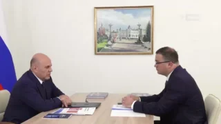 Михаил Мишустин и Виталий Хоценко обсудили развитие Омской области