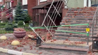 На Омск обрушился настоящий ураган