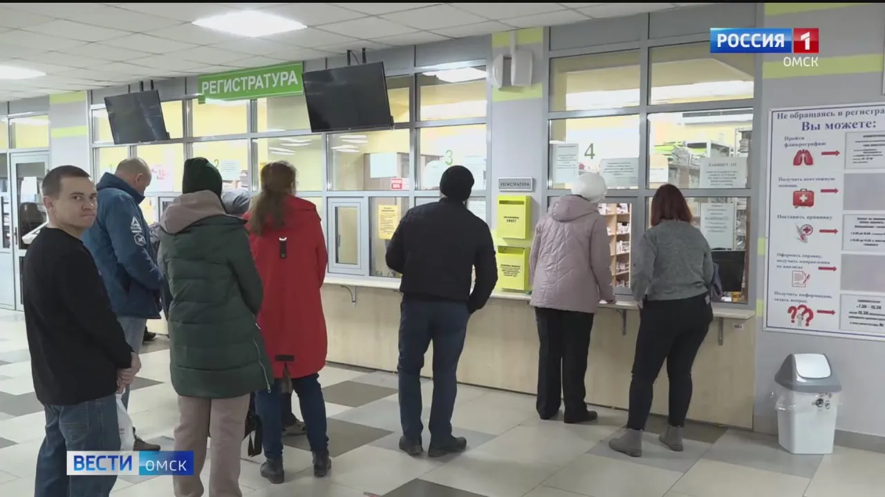 Омские больницы уже получили более 170 тысяч доз вакцины от гриппа