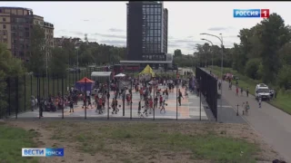 В Омске на площадке Центра уличного баскетбола прошел первый фестиваль «ПСБ – Детям»