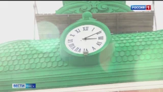 В День города и области на Любинском проспекте торжественно запустили омские куранты