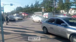 Около Телецентра произошло ДТП