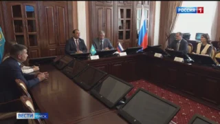 Представители Законодательного Собрания Омской области и Павлодарского областного Маслихата подписали договор сотрудничества в законодательной сфере