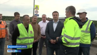 Губернатор Виталий Хоценко посетил Муромцевский район