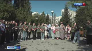 Омские волонтёры почтили память погибших в Курской области коллег
