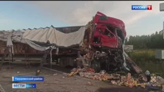 Число пострадавших в аварии с автобусом и фурами на трассе Омск — Тюмень возросло до пяти человек
