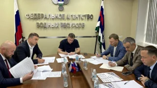 В Омской области продолжается строительство Красногорского гидроузла на Иртыше