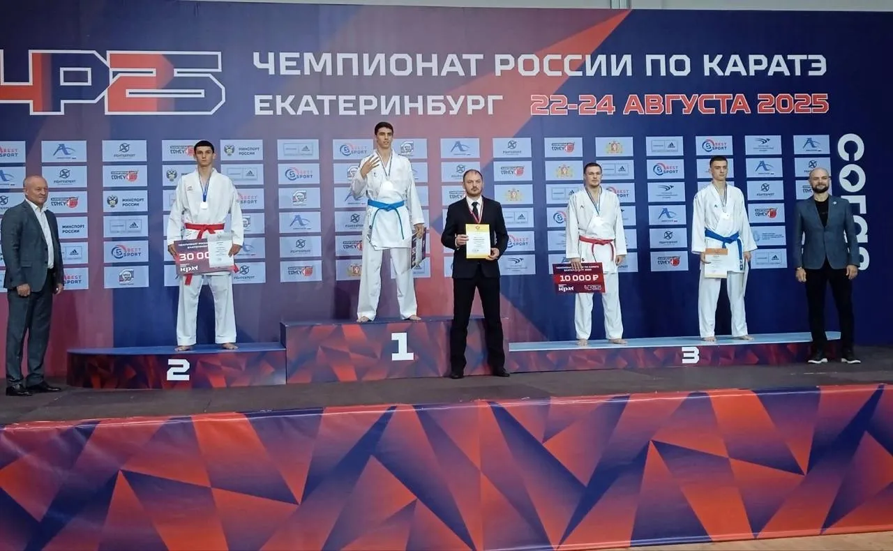 Омич завоевал бронзу на чемпионате Росссии по каратэ
