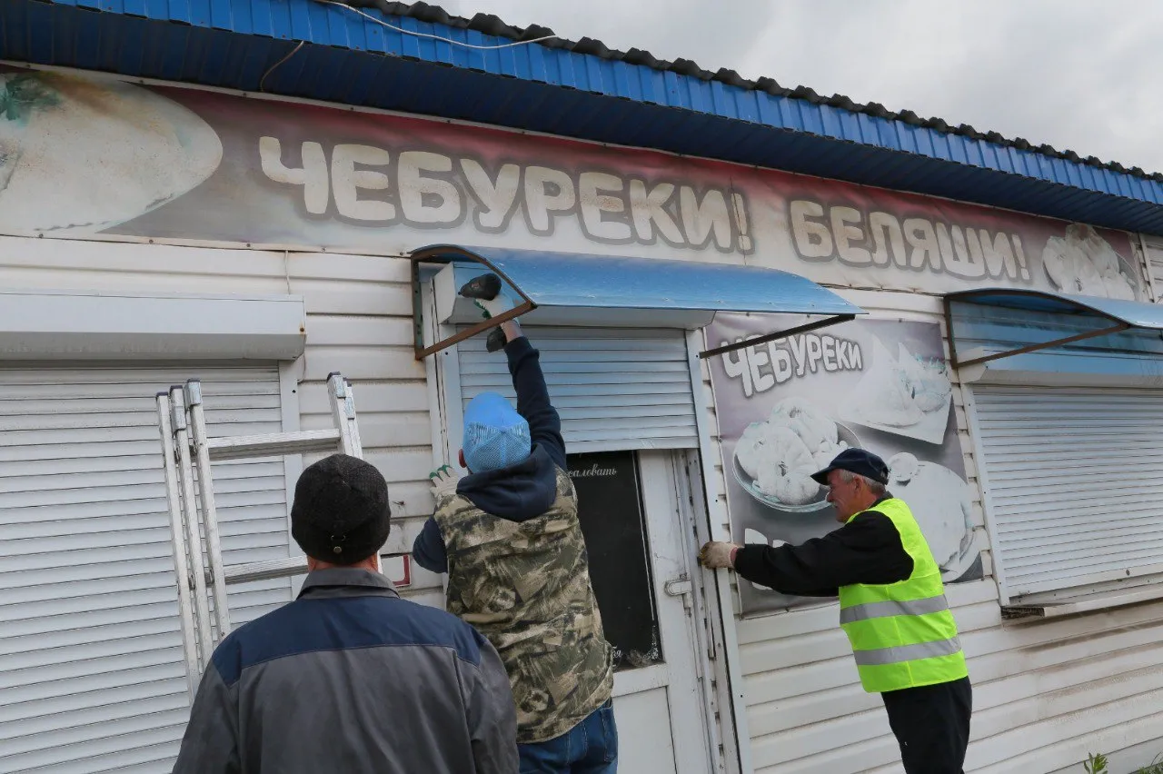 В Омске с начала года демонтировали 219 незаконных киосков