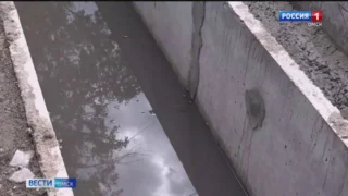 В Омске продолжают отводить воду из Немецкого поселка