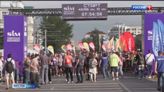 Спортсмены Сибирского международного марафона побегут по новому маршруту в этом году