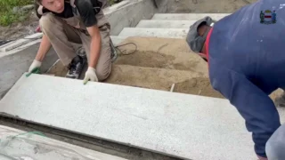 В Омске продолжается благоустройство Иртышской набережной