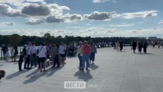В Омске завершился ремонт участка набережной Тухачевского