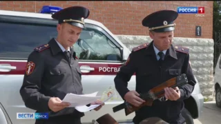 Оружие, которое омичи добровольно сдали в Росгвардию, отправится в зону СВО