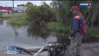 В Омской области дожди всего за 4 дня превысили месячную норму осадков почти в полтора раза