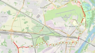 В Омске с 1 сентября возобновляется работа автобусного маршрута №105