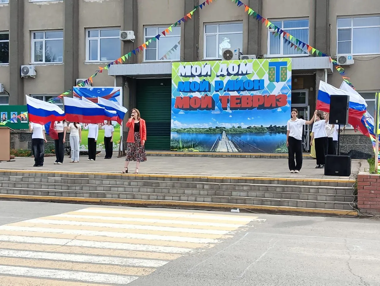 Объединенный День города и Омской области отмечают в Тевризе