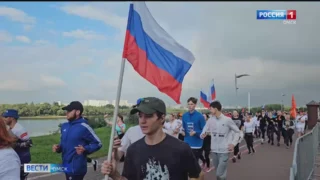 В Омске состоялся забег «Во имя дружбы молодежи ШОС»