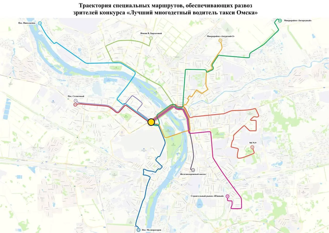 После конкурса у Конгресс-Холла для зрителей организуют развоз по городу