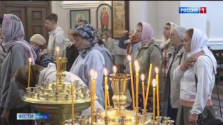 В Омске проходит служба, посвящённая празднованию 130-летия Омской епархии