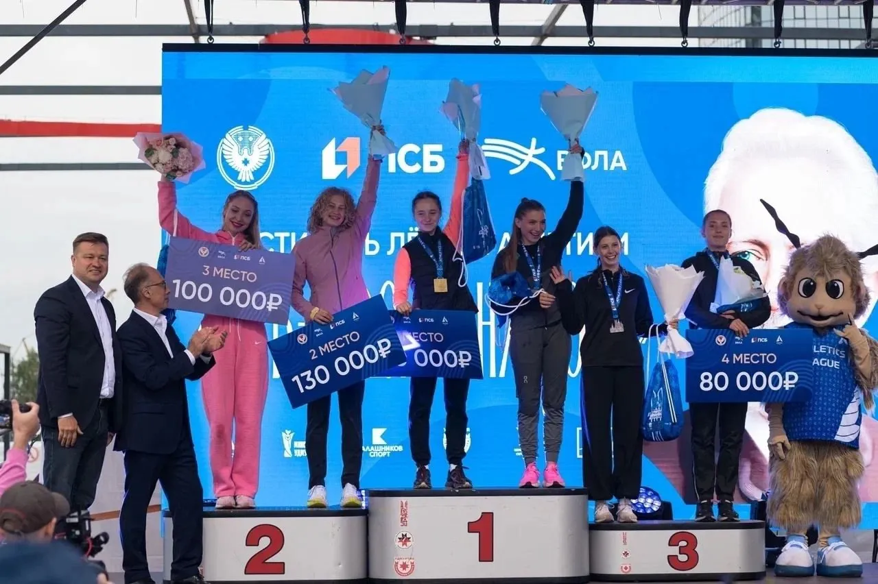 Омичка стала призером фестиваля «Athletics league»