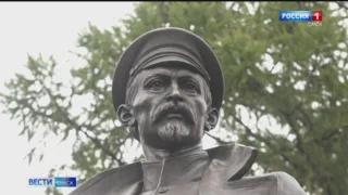 В Омске торжественно открыли памятник Феликсу Дзержинскому