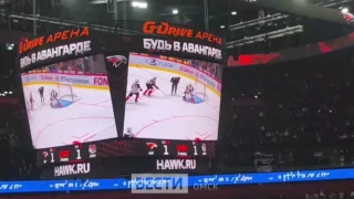 «Авангард» сравнял счет в матче с «Амуром»