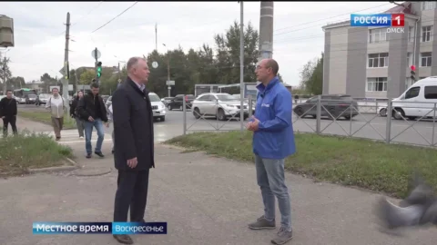 В Омске движение на мосту им. 60-летия ВЛКСМ в ноябре перенесут на другую сторону