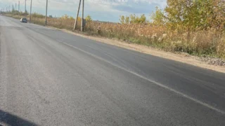 В Омской области заасфальтировали повреждённые участки Окружной дороги