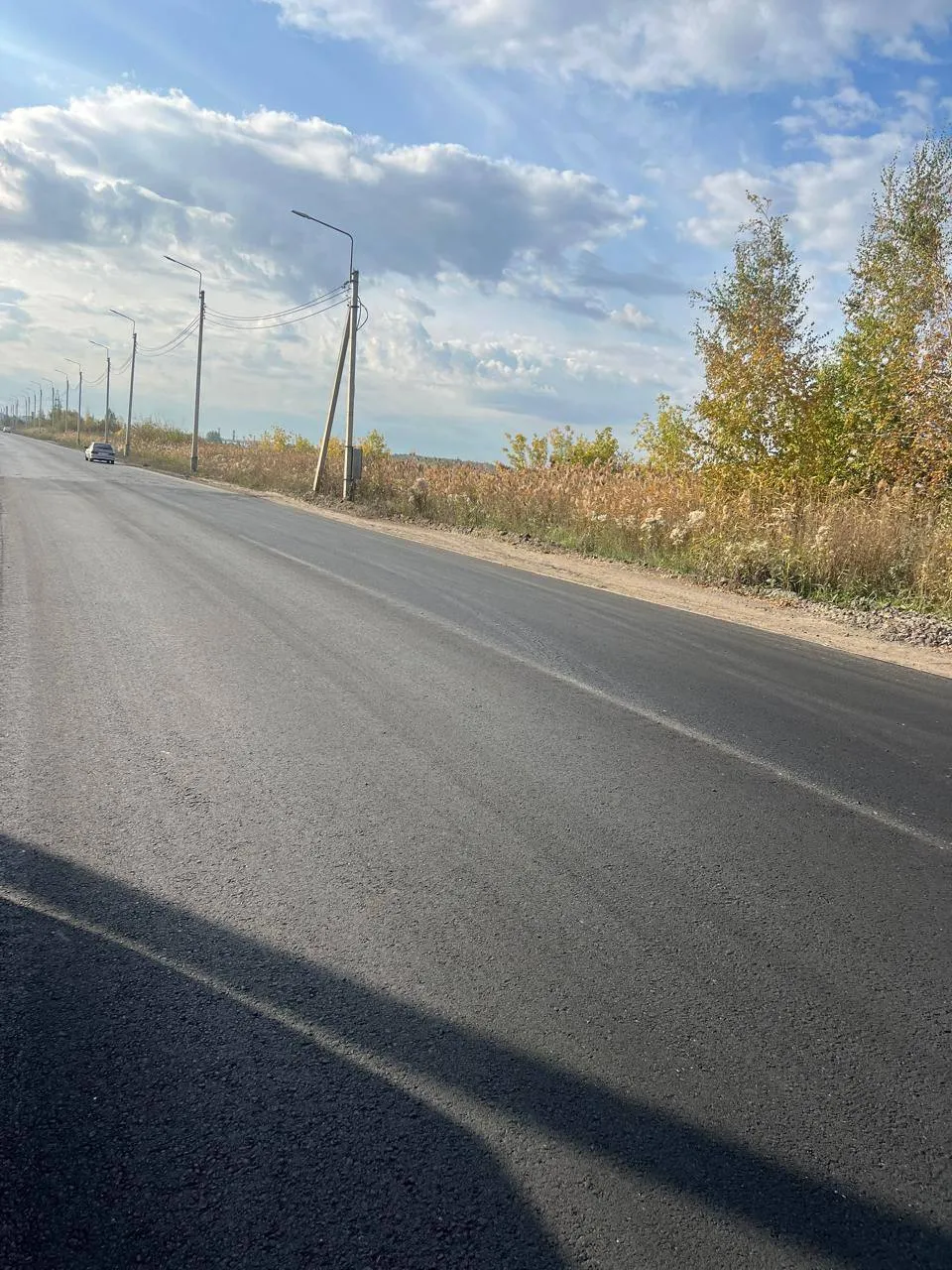 В Омской области заасфальтировали повреждённые участки Окружной дороги